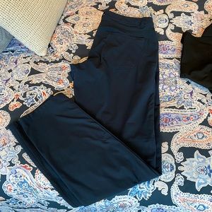 Mens Lulu ABC pants, slim, dark blue